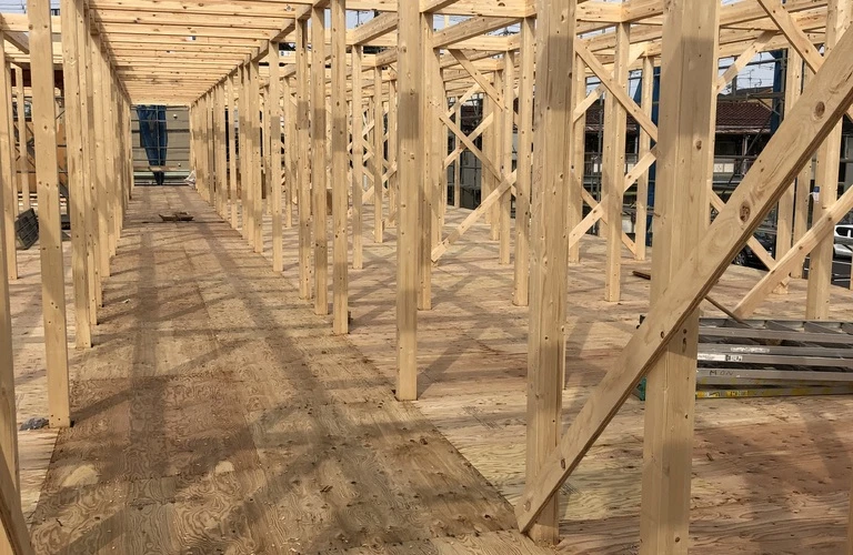 木造建築で自分を成長させよう！未経験者も大歓迎！