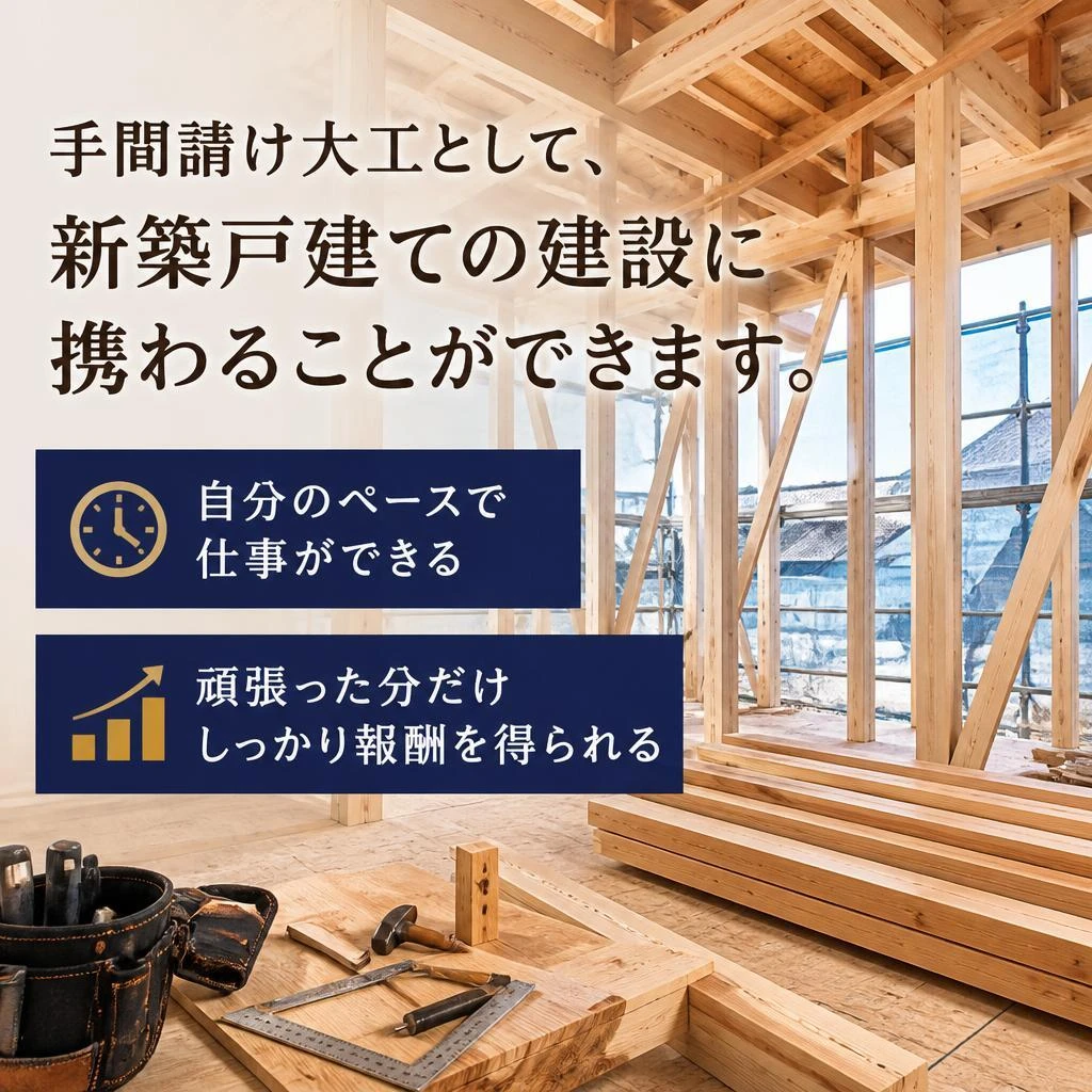 手間請け大工としての働き方