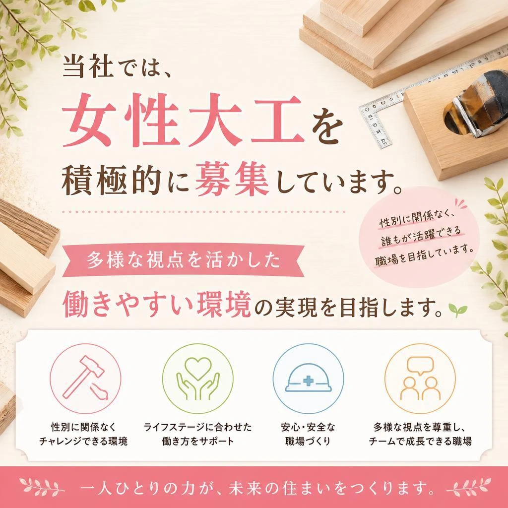 多様な働き方を応援！女性も活躍中