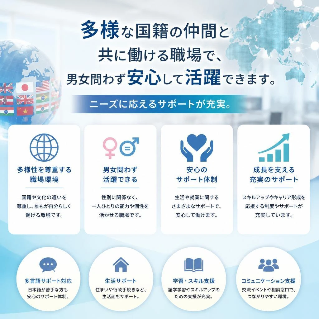 優れた職場環境