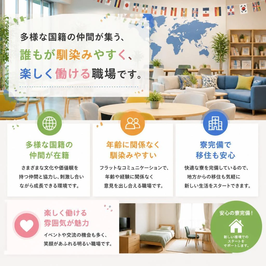職場環境の紹介