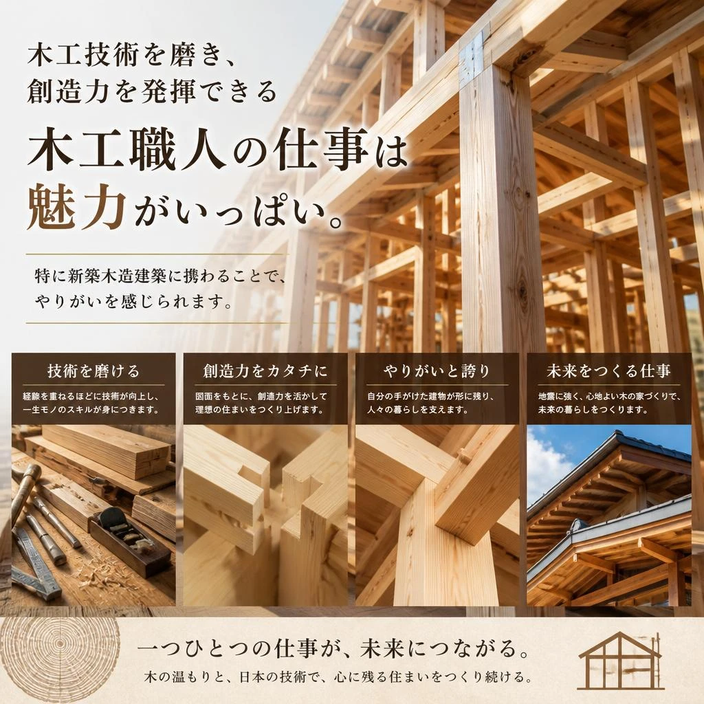 大工職人の魅力