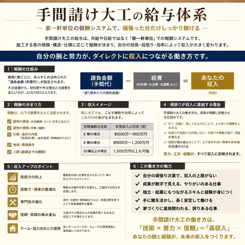 明確な給与体系と頑張りを評価