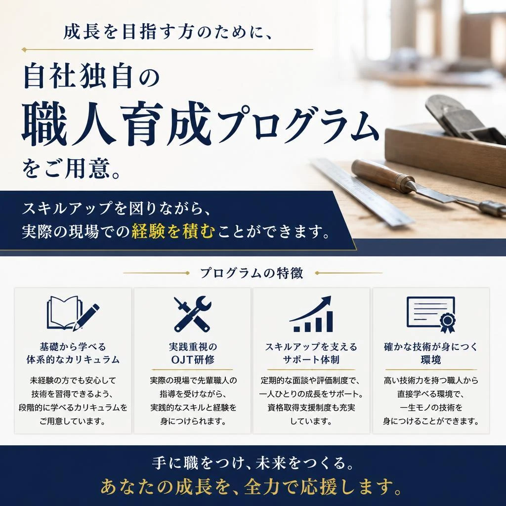 職人育成プログラム