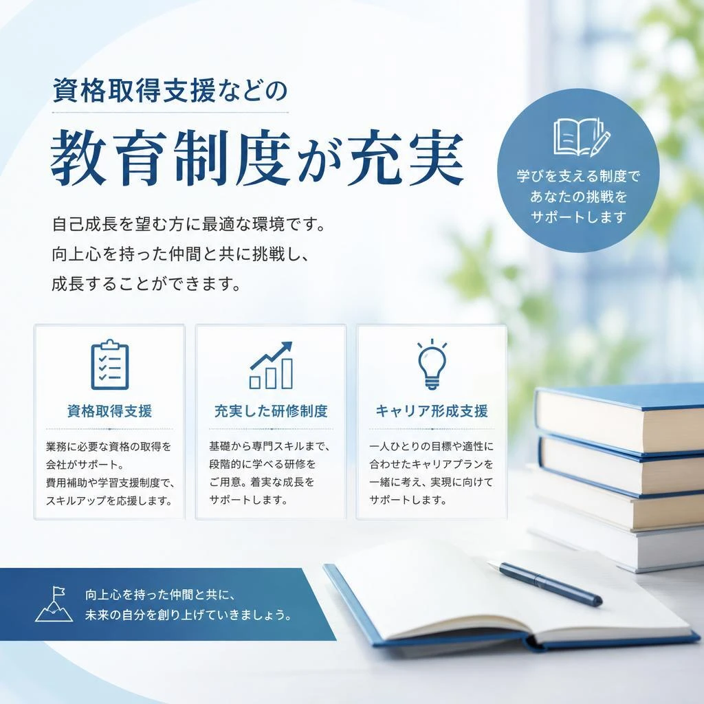 3. スキルアップ支援