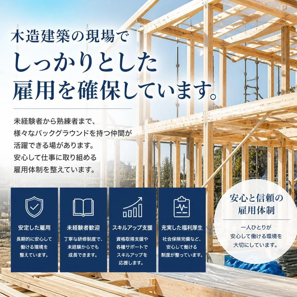 安定した雇用環境