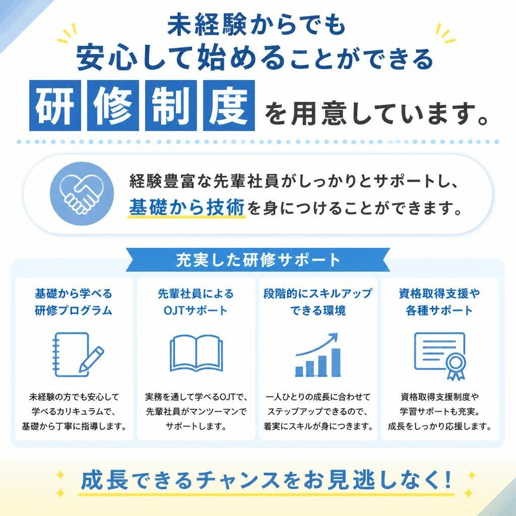 未経験者大歓迎！