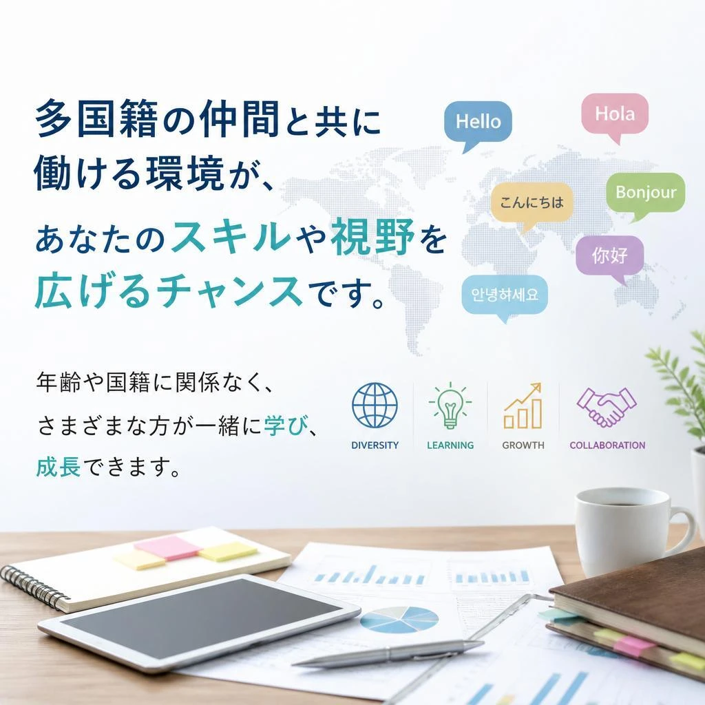 多様性を重視した職場環境