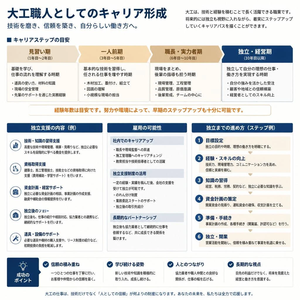 5. 職人としてのキャリアパス