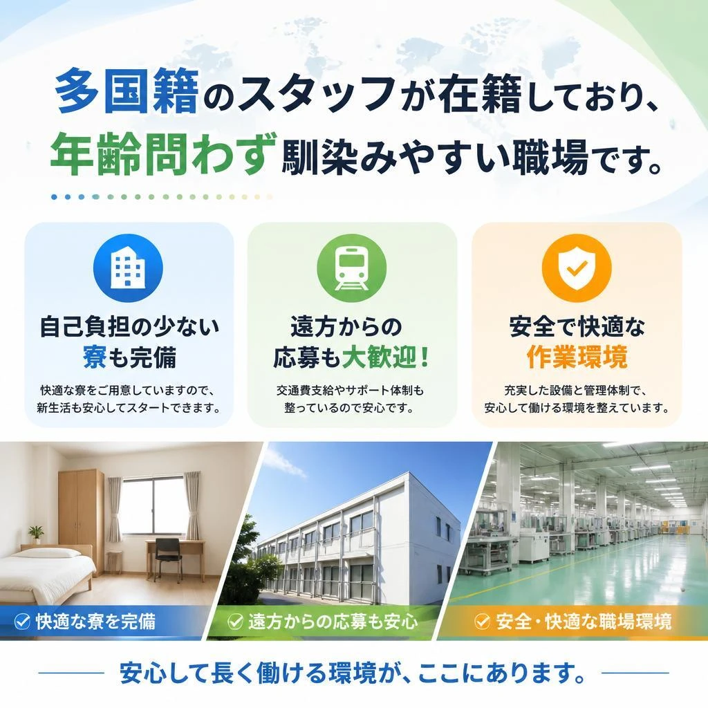 職場の環境と特徴