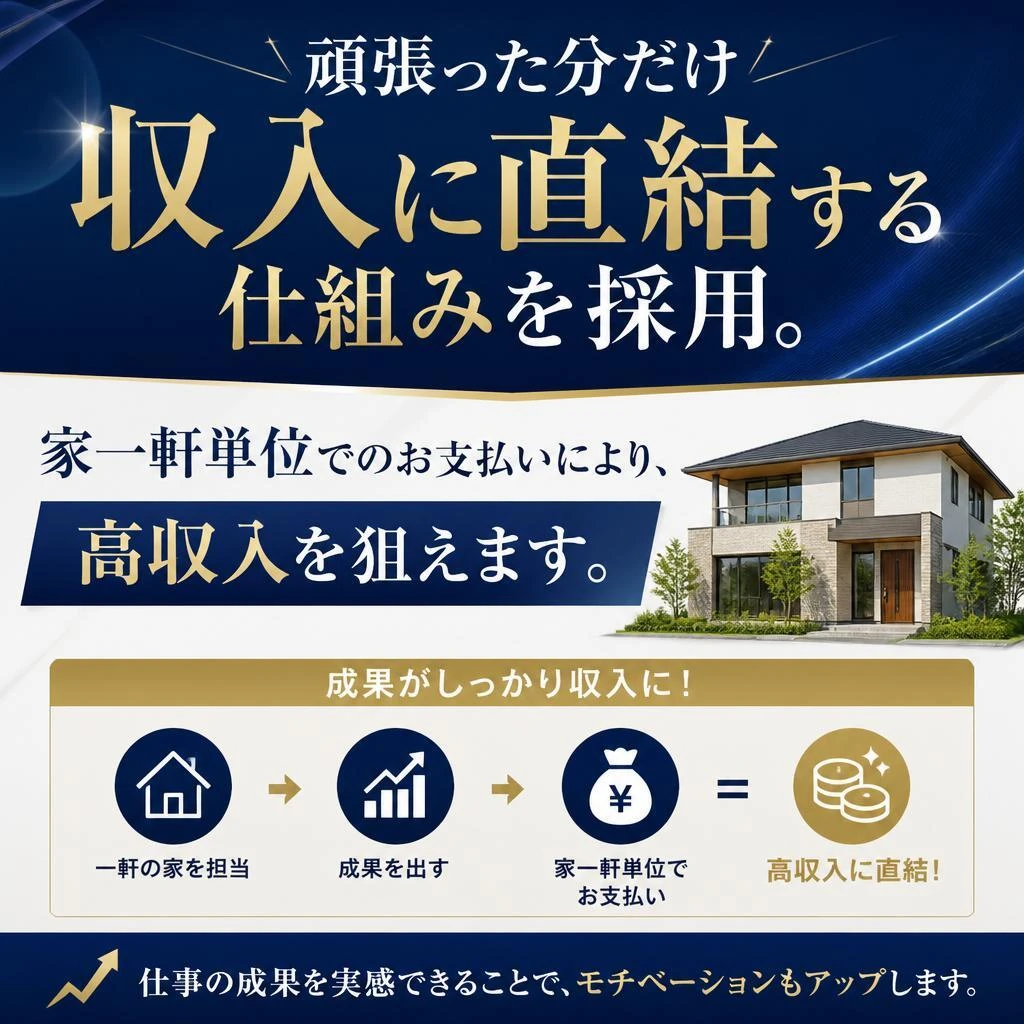 高収入・やりがいのある職場