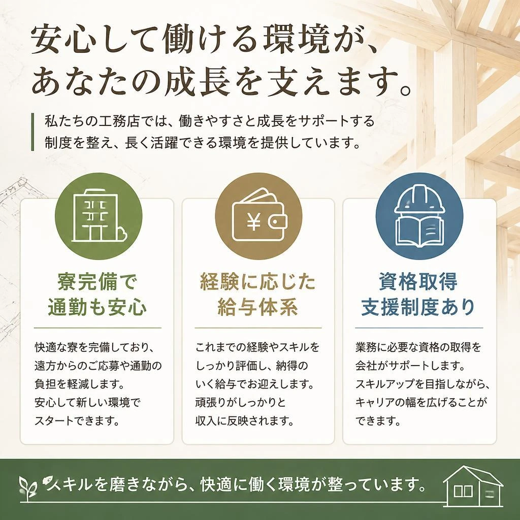 充実した労働条件