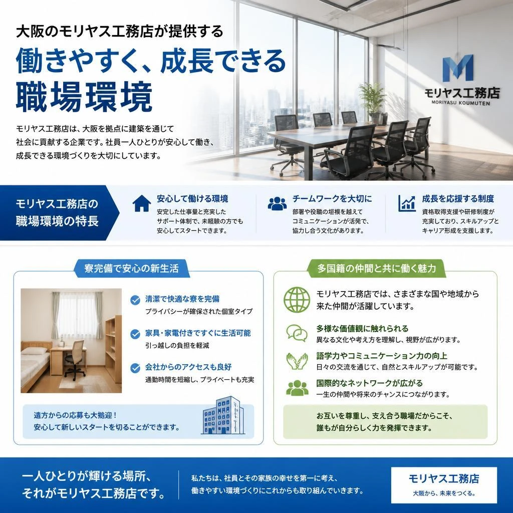 職場環境の魅力