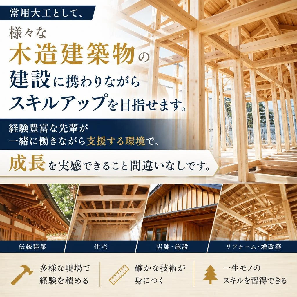 充実したキャリアアップのチャンス