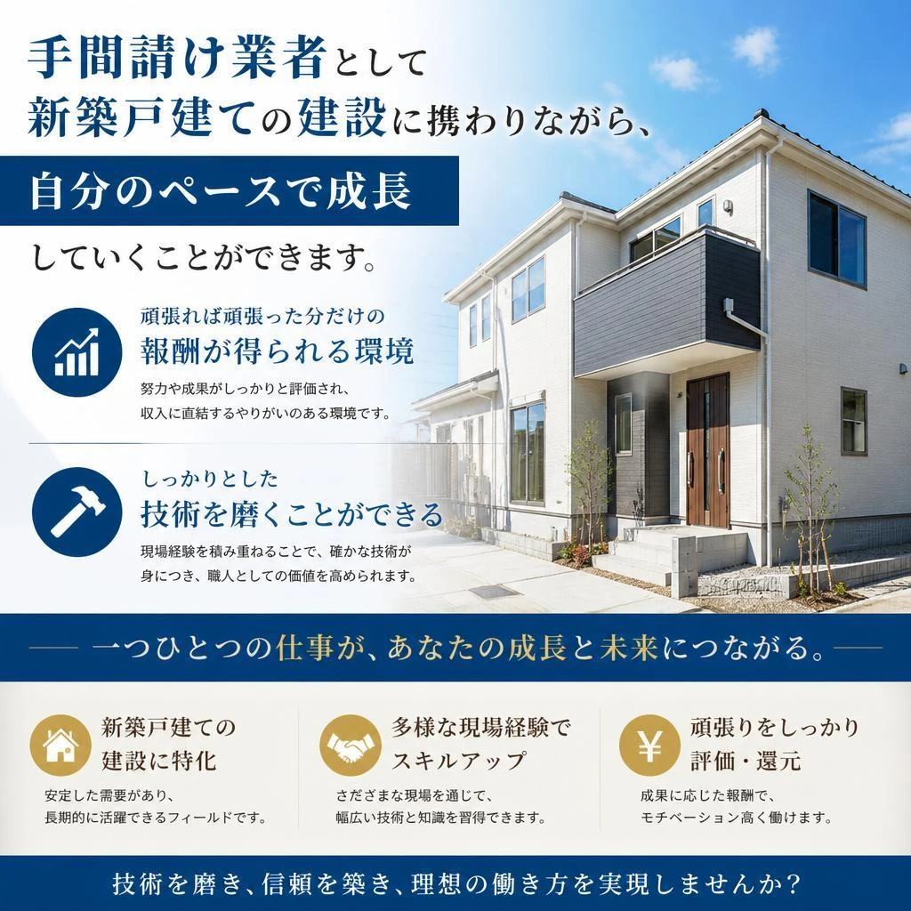 手間請け業者としての成長