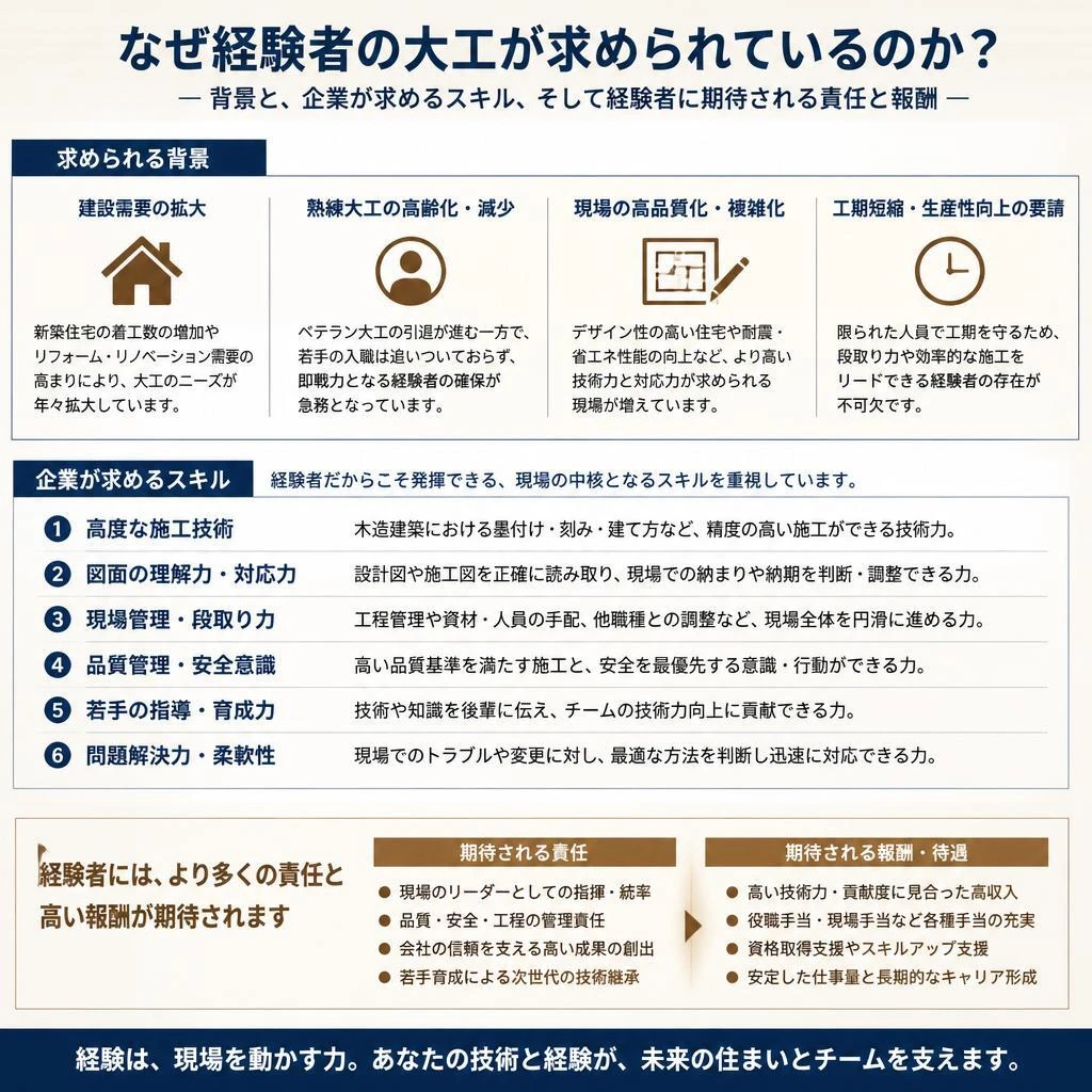 経験者が求められる理由