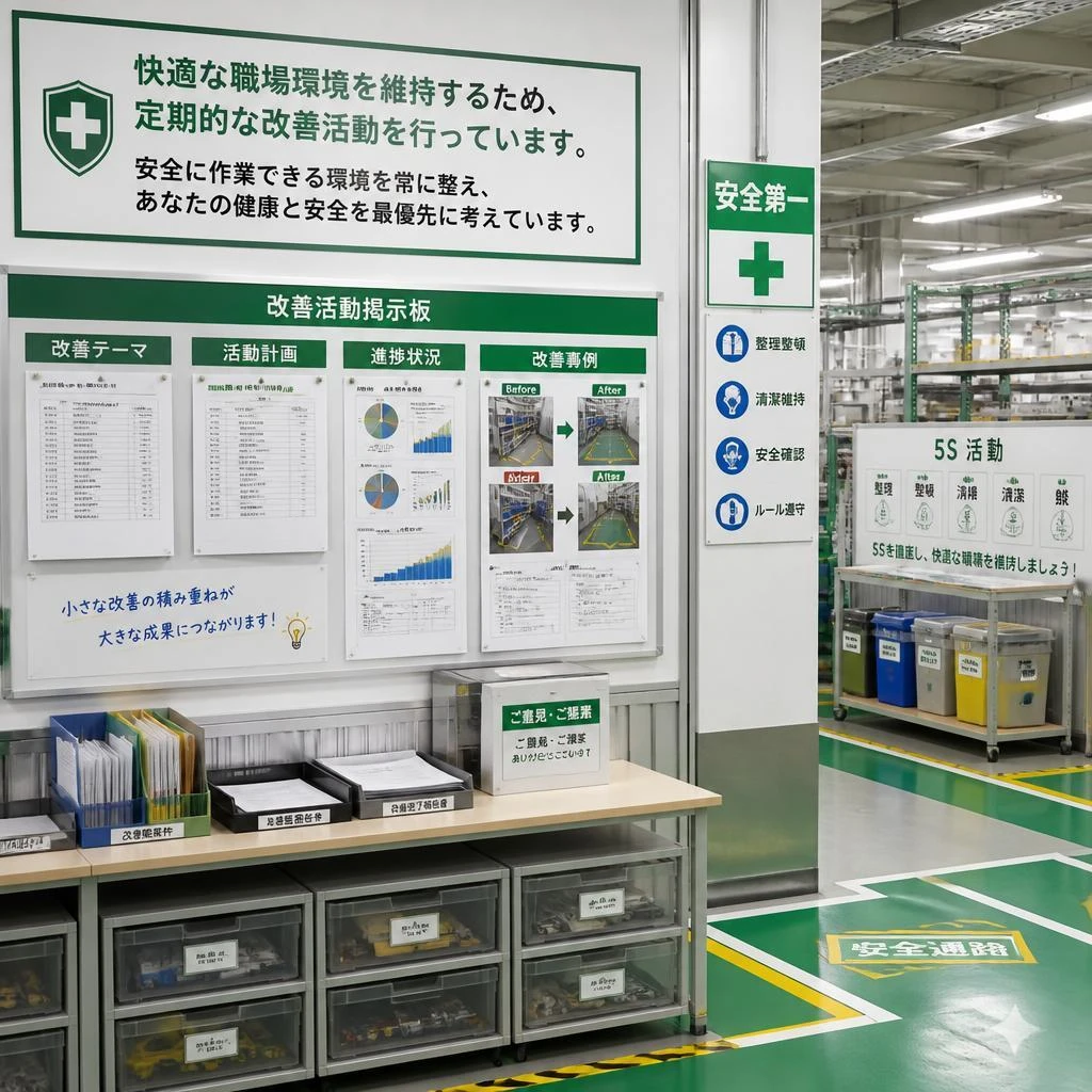 職場環境の改善への取り組み