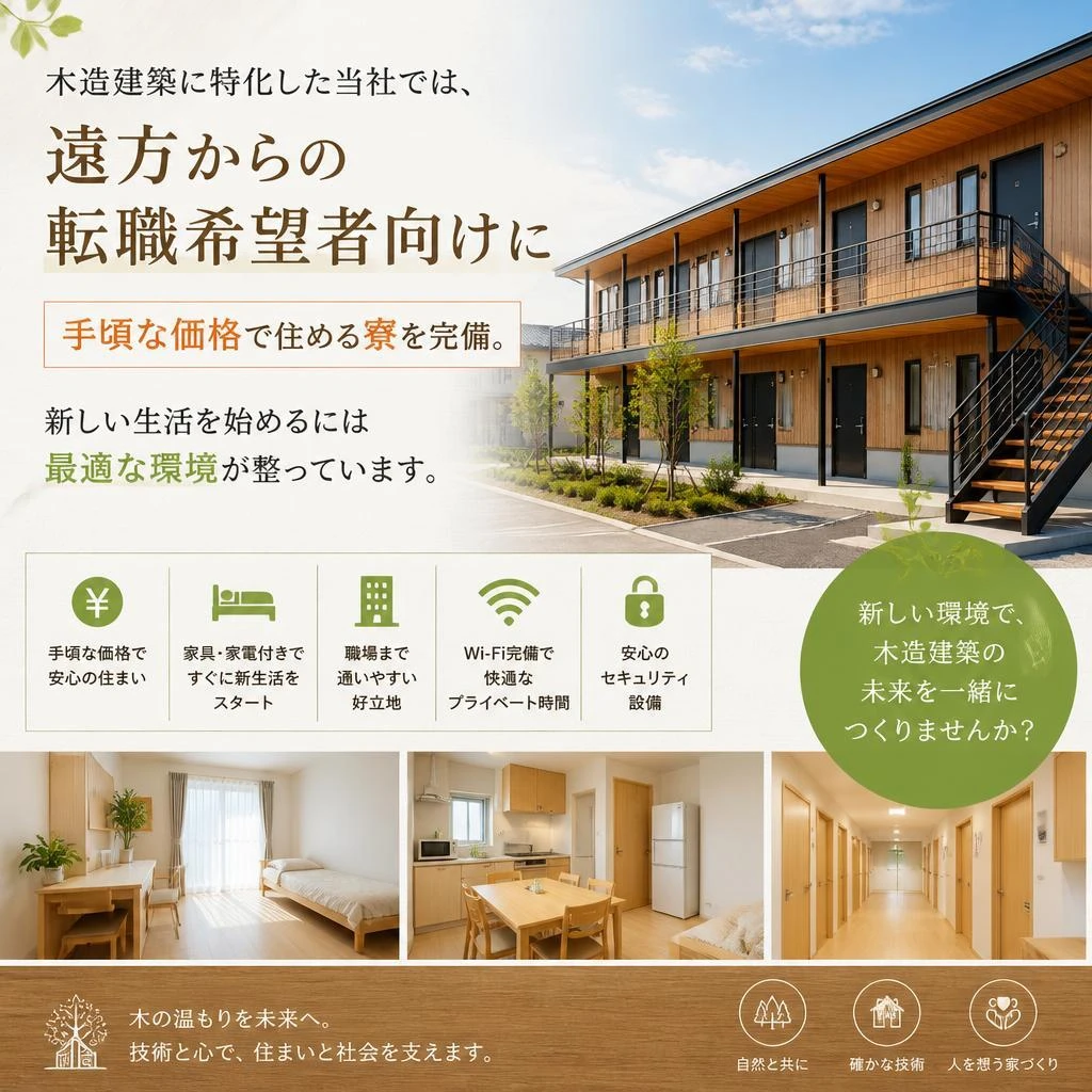 充実した居住環境