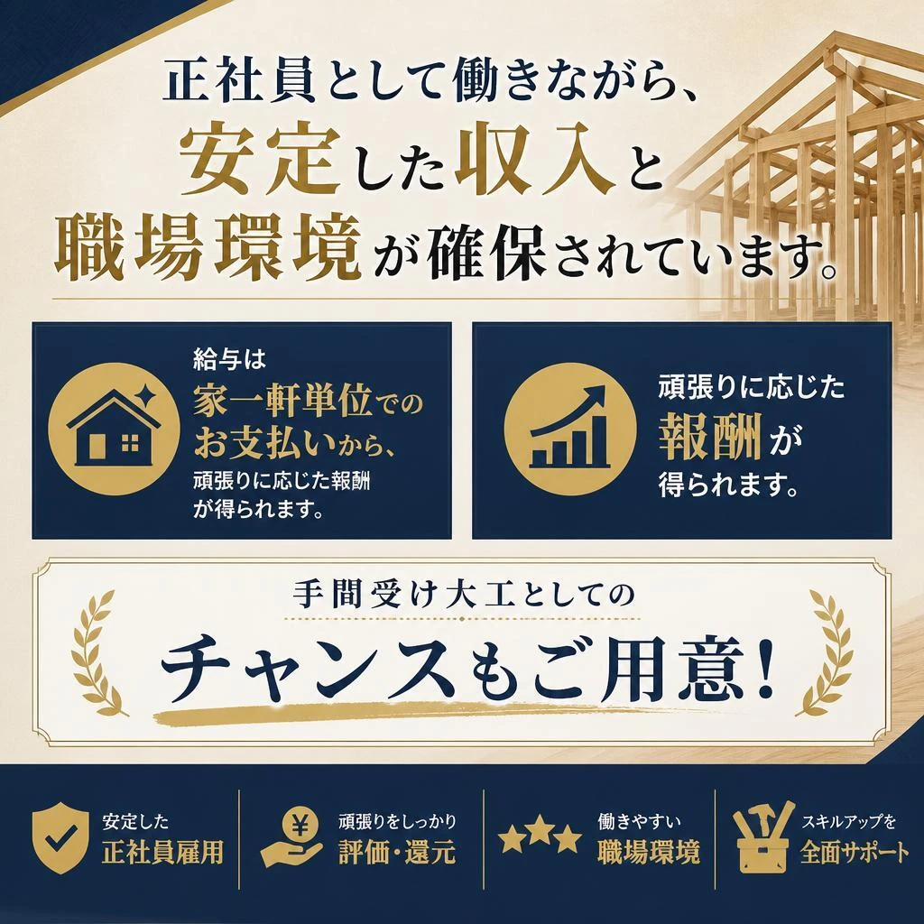 安定した働き方が実現できる