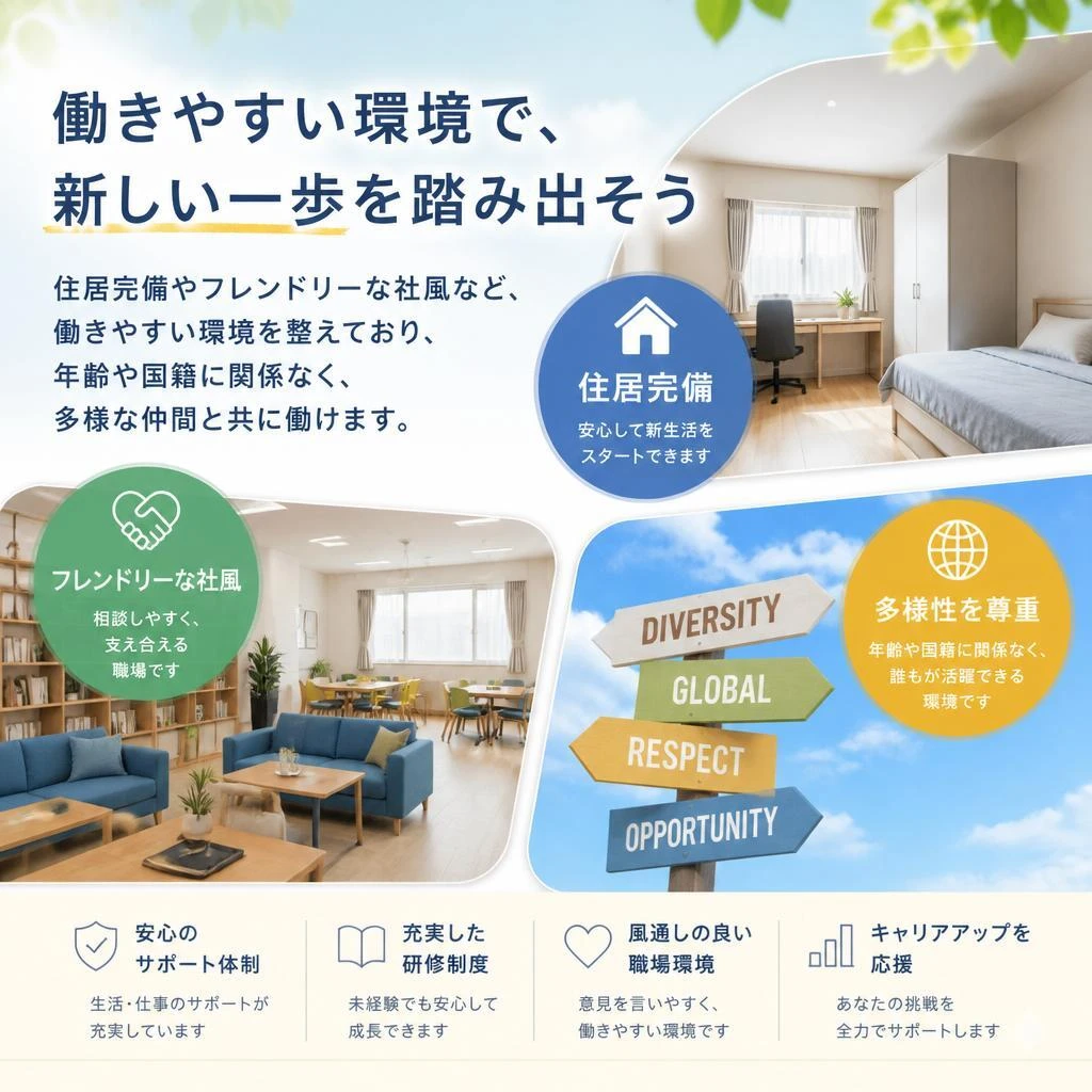 働きやすい職場環境