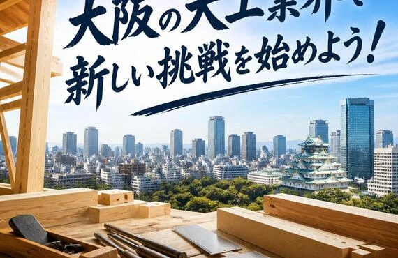 大阪の大工業界で新しい挑戦を始めよう！