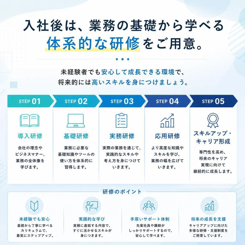専門知識と技術が身に付く