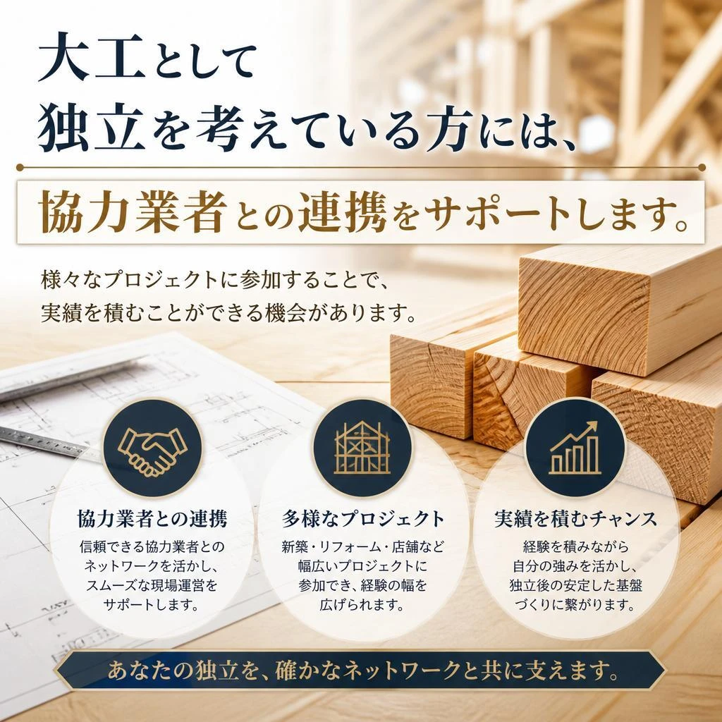 協力業者との連携強化