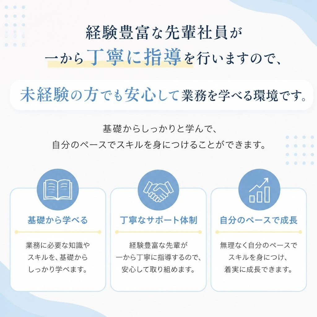 未経験者大歓迎！