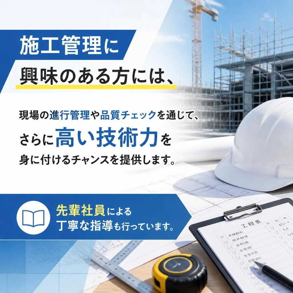 4. 施工管理業務への挑戦