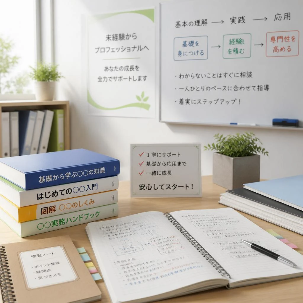 充実した教育プログラムで安心！