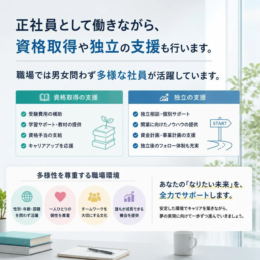 多様な働き方と成長の機会