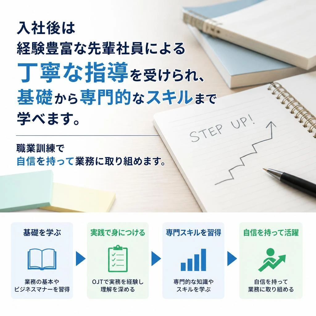 専門知識を身に付ける職業訓練