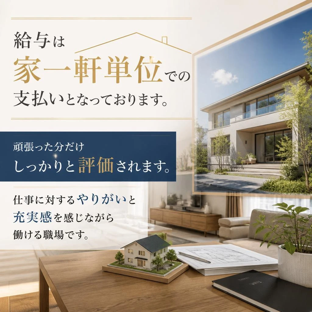 頑張りが評価される給与体系
