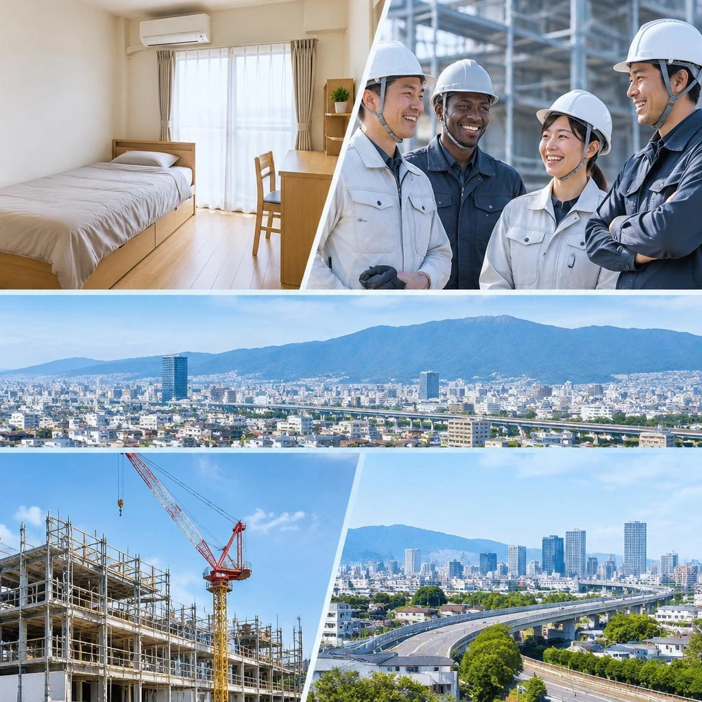 遠方からの応募も安心。寮完備の働きやすい環境