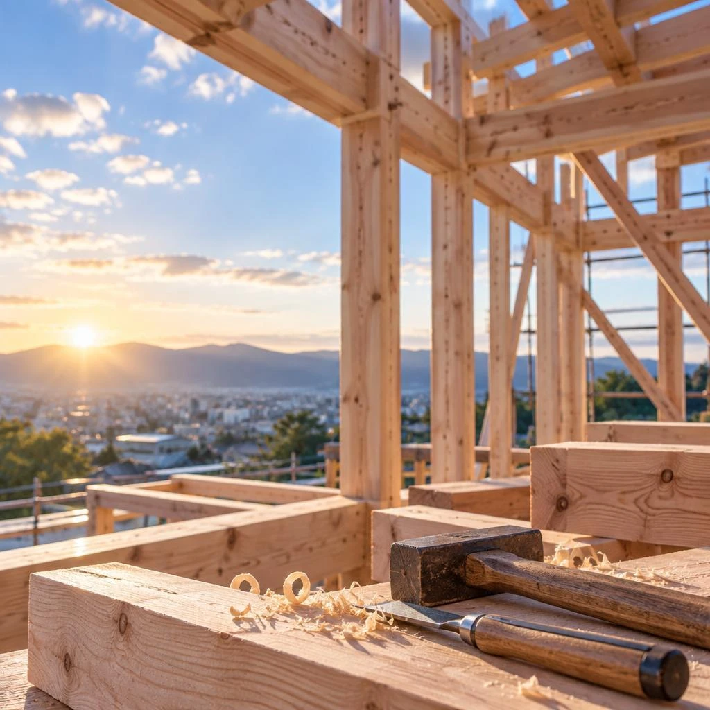 木造建築の未来をつくる大工へ。未経験から一生ものの技術を身につけよう。