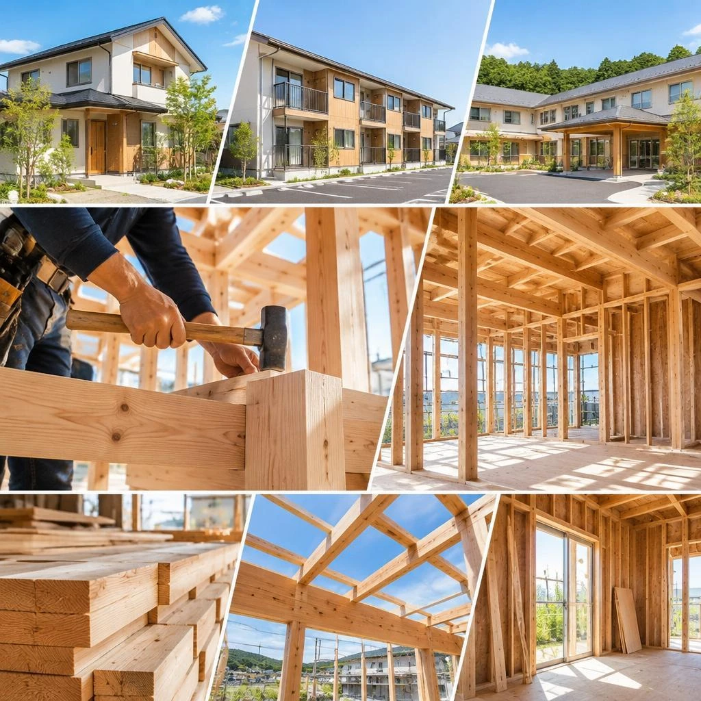 戸建てから老人ホームまで、多彩な建築現場で活躍